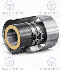 Скользящая опора для прокладки в футляре трубы ППУ 89/160/377