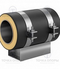 Скользящая опора СПОн 426/560.100 подкладная надземная для труб в ППУ